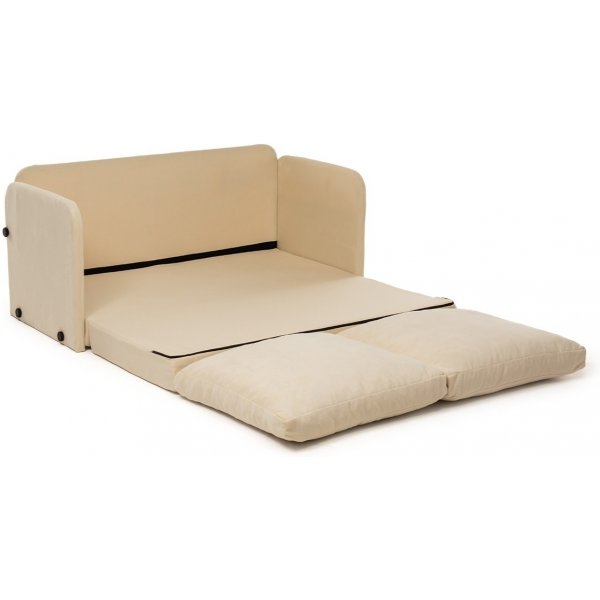 Saga 2-Sitzer-Schlafsofa XL - Creme Saga 2-Sitzer-Schlafsofa XL - Creme
