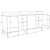 Vision Sideboard - Eiche/Wei