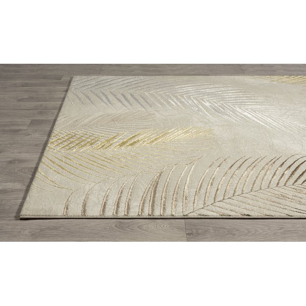 Creation Leaf maschinengewebter Teppich Creme Creation Leaf maschinengewebter Teppich Creme