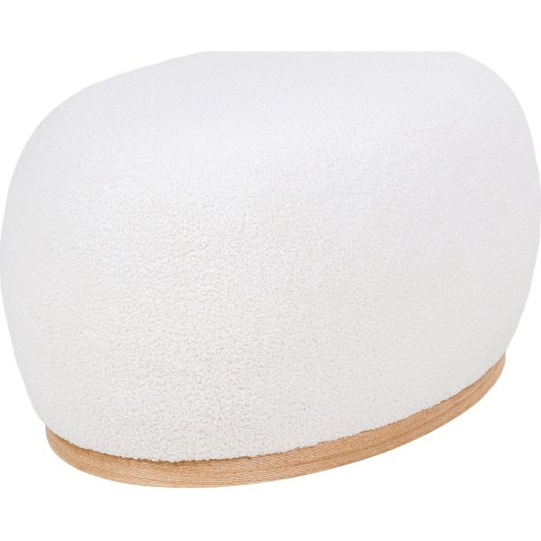 Manhattan Pouf - Grau
