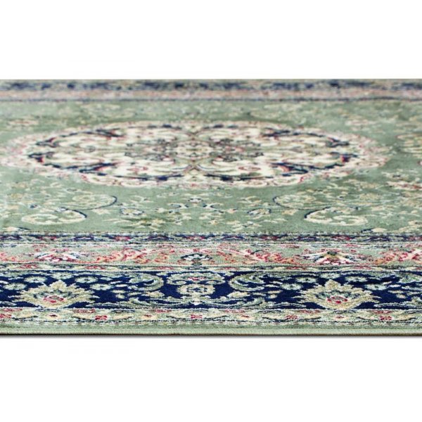Viskoseteppich Abohar - Grün Viskoseteppich Abohar - Grün