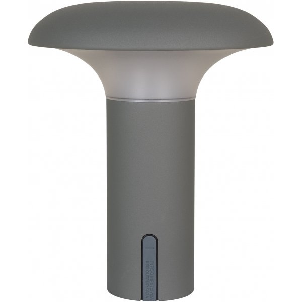 Ramsey Tischlampe - Mattgrau