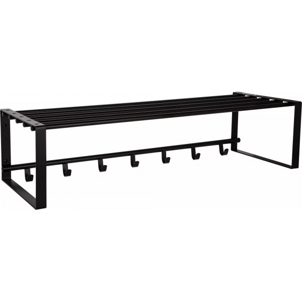 Atna schwarze Hutablage 80 cm + Fleckentferner fr Mbel