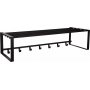 Atna schwarze Hutablage 80 cm + Fleckentferner fr Mbel