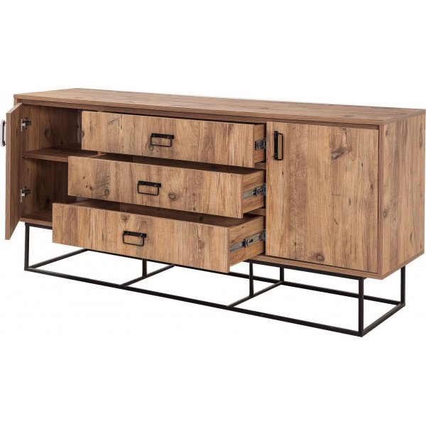 Quantum Verda Sideboard - Kiefer/schwarz