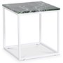 Accent Couchtisch 50 - Grner Marmor / Wei