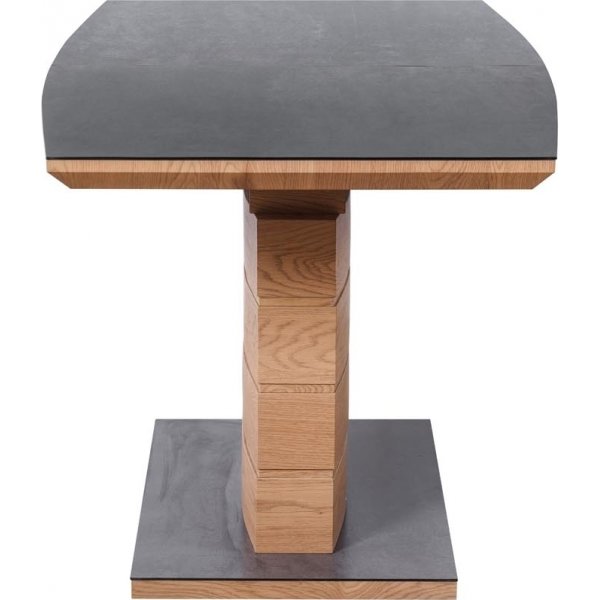 Viggen Esstisch 140-180 cm - Dunkelgrau/Eiche Viggen Esstisch 140-180 cm - Dunkelgrau/Eiche