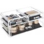Ronya Schminkbox 30,5 cm - Transparent