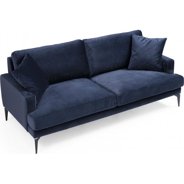 Papira 2-Sitzer-Sofa - Marineblau