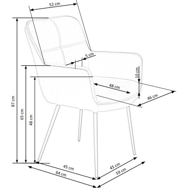 Cadeira-Sessel 463 - Grau