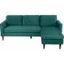 Sofa Firenze aus grnem Samt