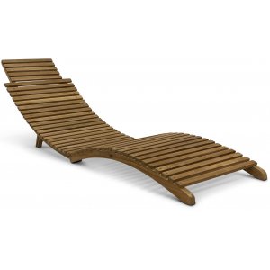 Tenvik Liegestuhl - Teak + Holzöl für Möbel Tenvik Liegestuhl - Teak + Holzöl für Möbel