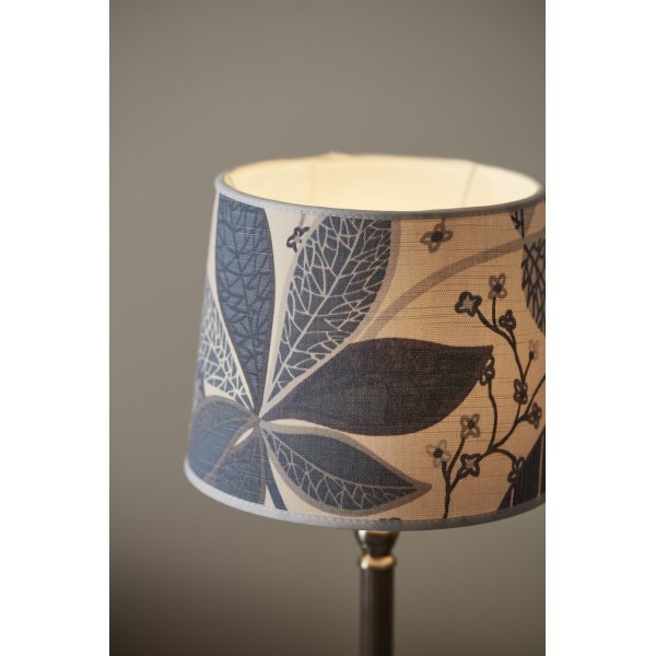 Margot Tischlampe - Antiksilber/Blau - 50 cm