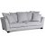 Arild 2,5-Sitzer Sofa mit Kuvertkissen - Offwhite Leinen
