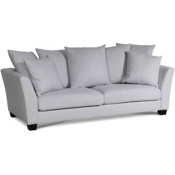 Arild 2,5-Sitzer Sofa mit Kuvertkissen - Offwhite Leinen + Mbelfe