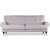 Andrew Deco 3-Sitzer Sofa - Beiger Samt