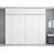 Lyn Kleiderschrank 270 x 52 x 250 cm - Wei