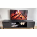 Kundenbild Simona TV-Board 220 cm - schwarz gebeizt
