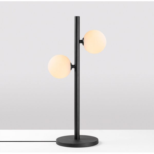 Domino-Tischlampe - Schwarz