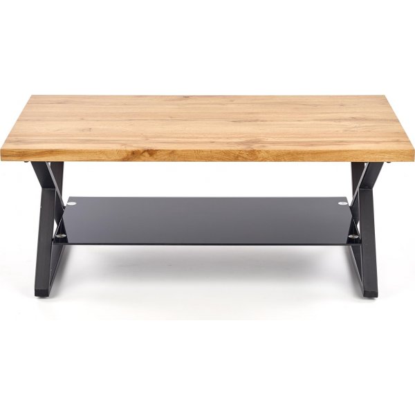 Catja Couchtisch 110 cm - Eiche/schwarz