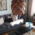 Kundenbild Deckenlampe Frost - Walnuss