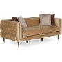 Olympus 3-Sitzer-Sofa - Creme