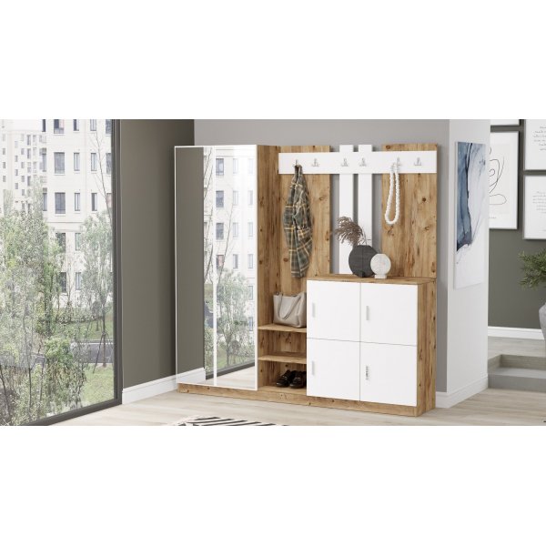 Gibson Flurmöbel - Kiefer/weiß Gibson Flurmöbel - Kiefer/weiß