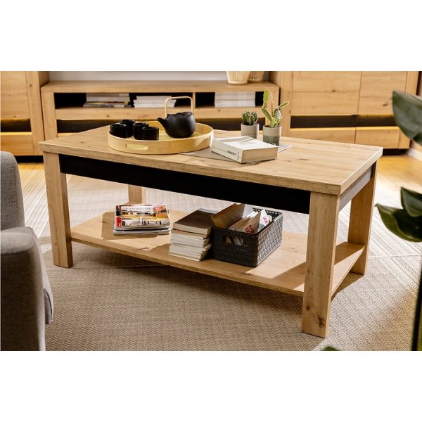 Ostia Couchtisch 117 x 58 cm - Eiche