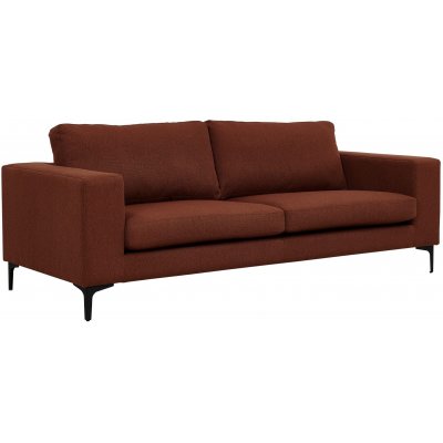 Aspen 3-Sitzer-Sofa - Rostrote Chenille + Mbelpflegeset fr Textilien