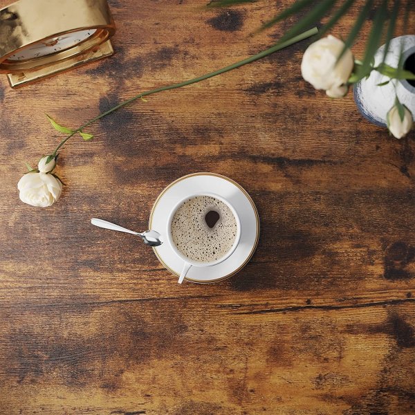 Beppe Couchtisch 88 cm - Braun/Schwarz