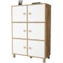 Vilamo Schrank 48 - Kiefer/wei