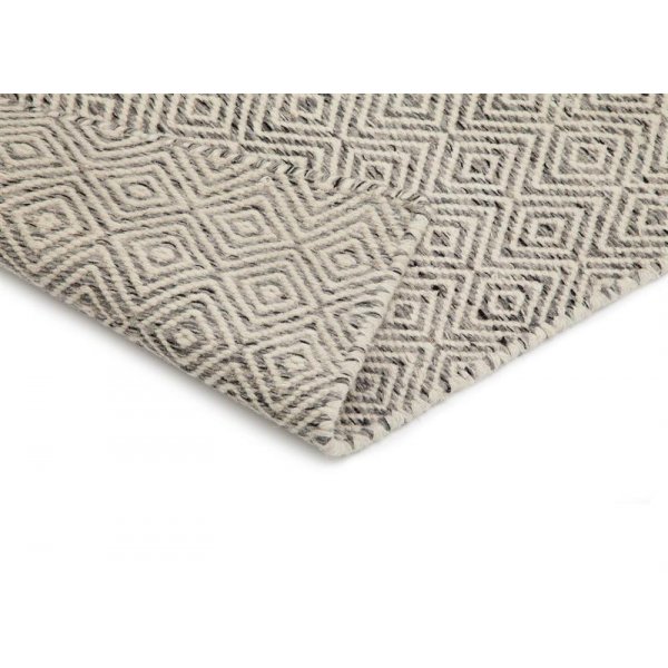 Wollteppich Toby - Silber Wollteppich Toby - Silber