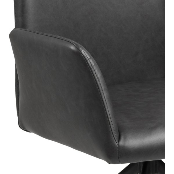 Sessel Naya - Schwarzes PU