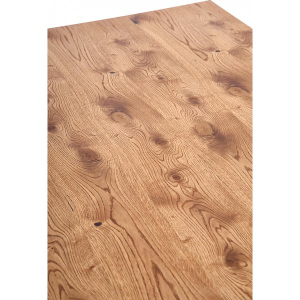 Apollo Esstisch 126-206 cm - Eiche/schwarz Apollo Esstisch 126-206 cm - Eiche/schwarz