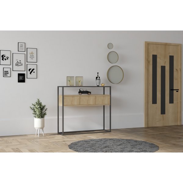 Guarda Konsolentisch 90 x 34 cm - Saphir-Eiche