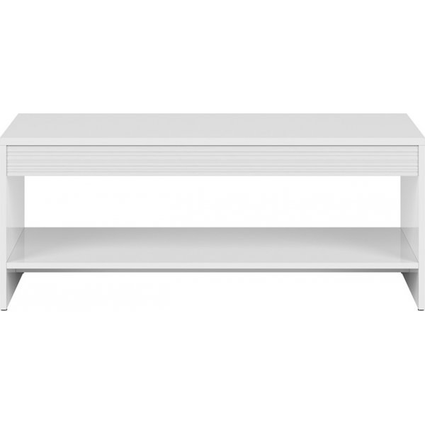 Flames Couchtisch 110 x 65 cm - Wei