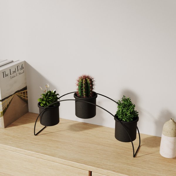 Plato 12 Aufbewahrungstöpfe - Schwarz Plato 12 Aufbewahrungstöpfe - Schwarz