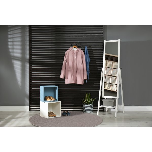 Flachgewebter Zeus-Teppich Natur Flachgewebter Zeus-Teppich Natur