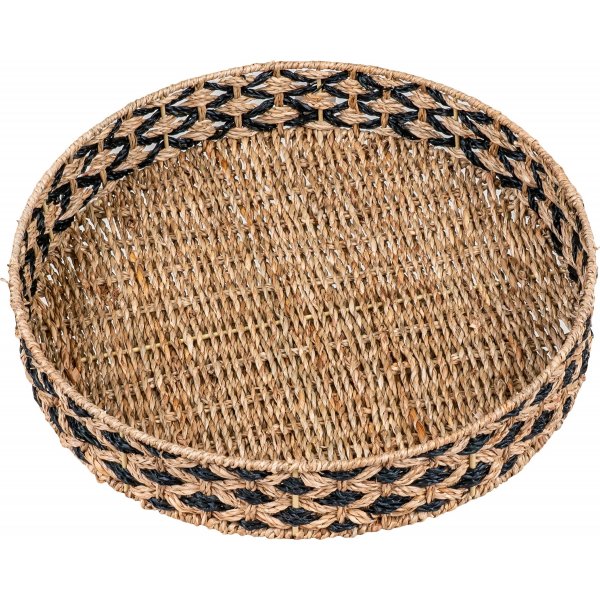 Tablett Nerja - Schwarz/Beige