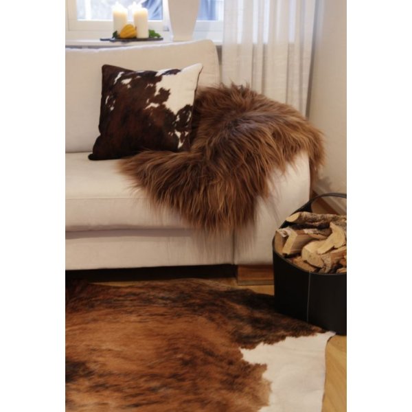 Bonta-Rindsleder Schwarz/Braun/Wei