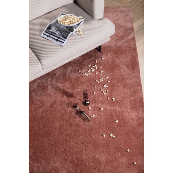 Lawson-Teppich - Pinke Viskose-Optik Lawson-Teppich - Pinke Viskose-Optik