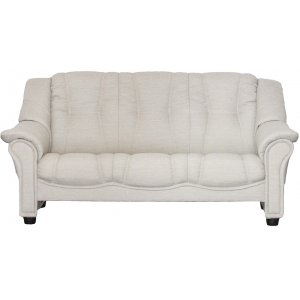 Lotas 3-Sitzer-Sofa aus beigem Stoff