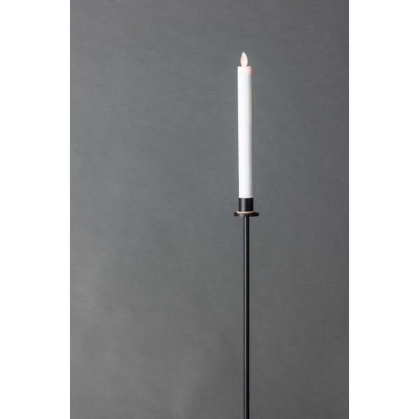 Hogehall LED-Kerzenständer H79 cm - Schwarz/Weiß Hogehall LED-Kerzenständer H79 cm - Schwarz/Weiß