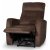 Enjoy Elof elektrischer Liegefunktion - Sessel in braunem koleder
