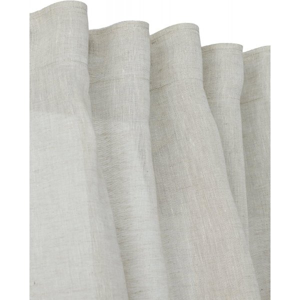 Sophie Vorhang 2er-Pack 2 x 145 x 280 cm - Leinen/Wei