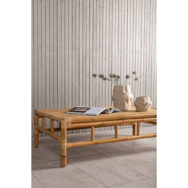 Couchtisch aus Rohrgeflecht 120 x 70 cm - Natur Couchtisch aus Rohrgeflecht 120 x 70 cm - Natur