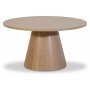 Cone runder Couchtisch 85 cm - Whitewash