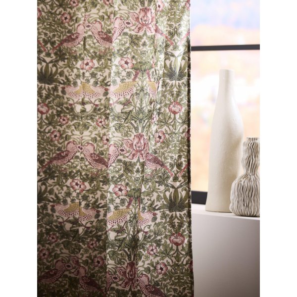 Vilja Vorhang 2er-Pack 2 x 130 x 250 cm - Moosgrn