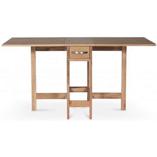 Klapptisch 30/90/150 x 80 cm - Eichenfurnier + Möbelreinigung Klapptisch 30/90/150 x 80 cm - Eichenfurnier + Möbelreinigung