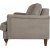 Howard Watford Deluxe 3-Sitzer-Sofa - Hellbrauner Cord